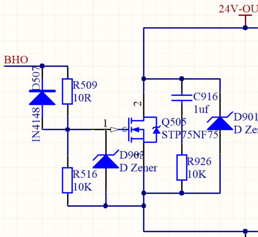 MOS管保護電路實測，分析