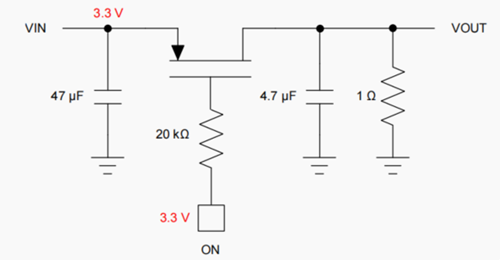 PMOS 分立 負載開關(guān)