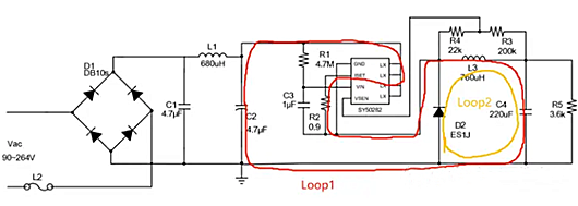 反激開關電源環路