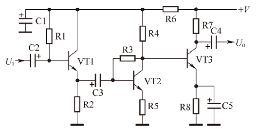 三級放大電路