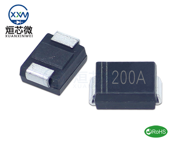 P6SMB200A參數(shù),TVS二極管P6SMB200A瞬態(tài)(變)抑制二極管